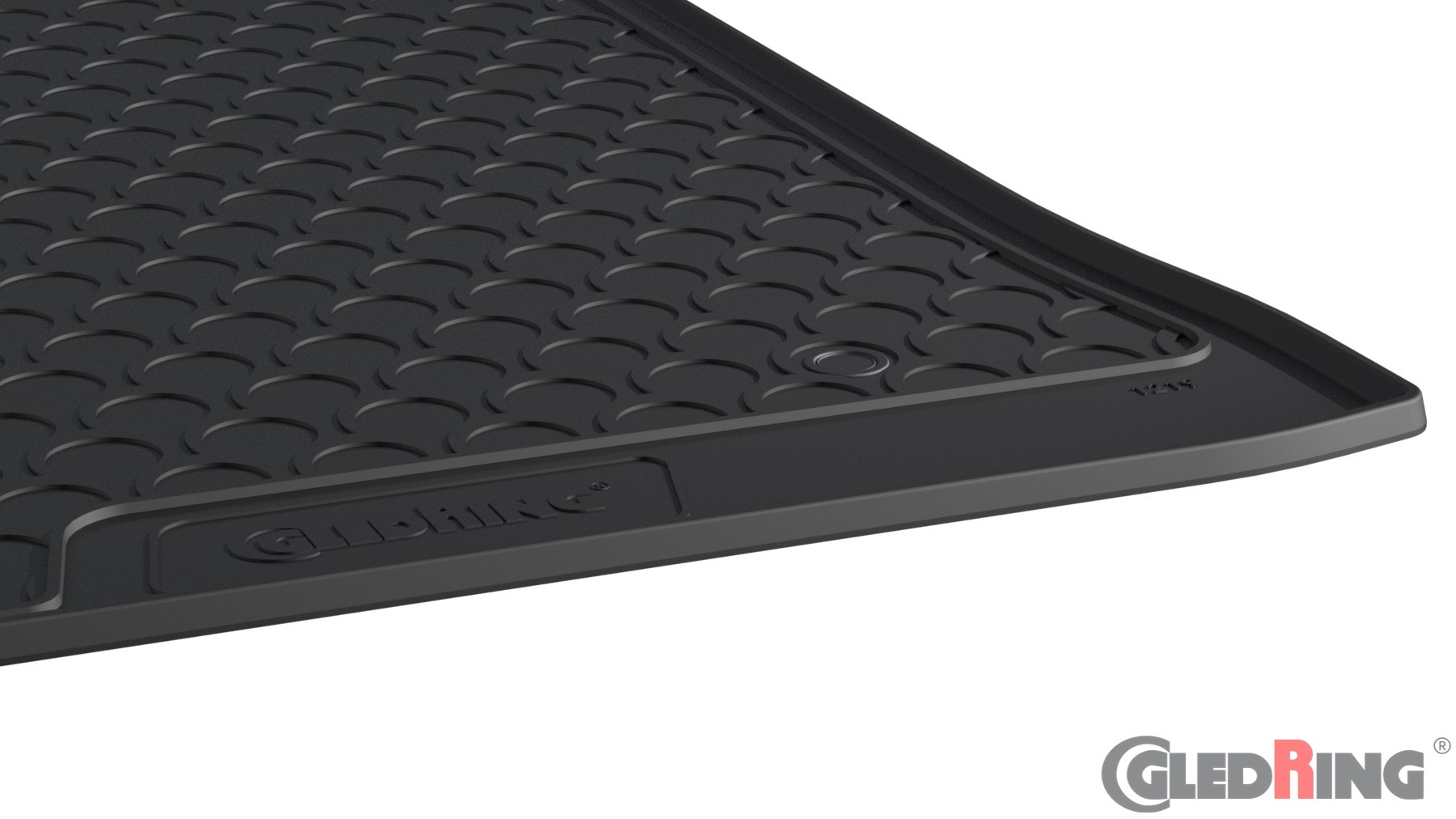 Original Gledring Premium Gummi Kofferraummatte - BMW Ser. 5 G30 Limousine (Nicht für Hybrid) 2017-2023